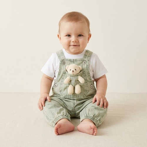 Baby strampler latzhose - baby,