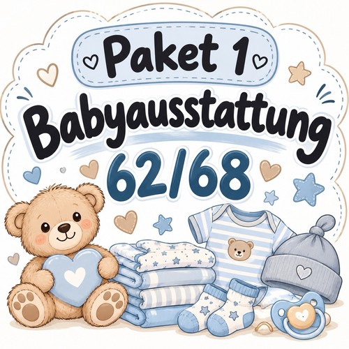 Baby paket unisex 62 68 - paket, 62/68