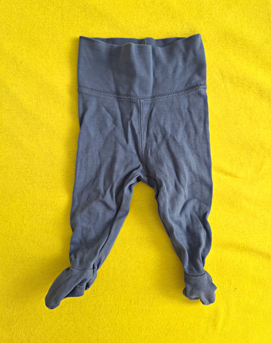 Baby stramplerhose blau - h&m,