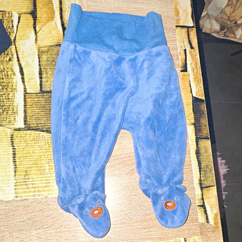 Baby stramplerhose 62blau - gr.,