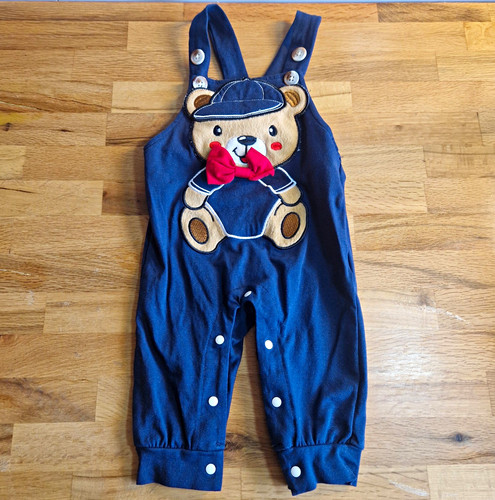 Baby strampler latzhose blau - strampler,